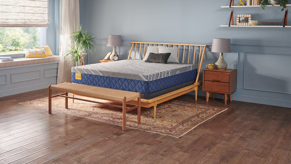 Twin Size Sealy Golden Elegance Featherton Firm Hybrid Mattresses